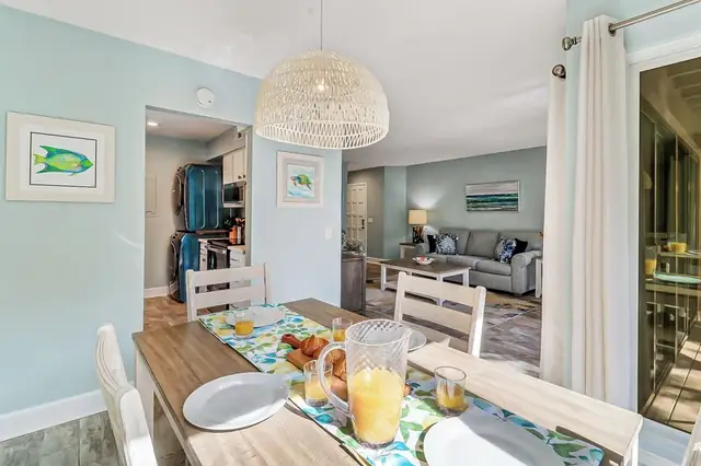 Dining area at Lighthouse Tennis Villas 2390