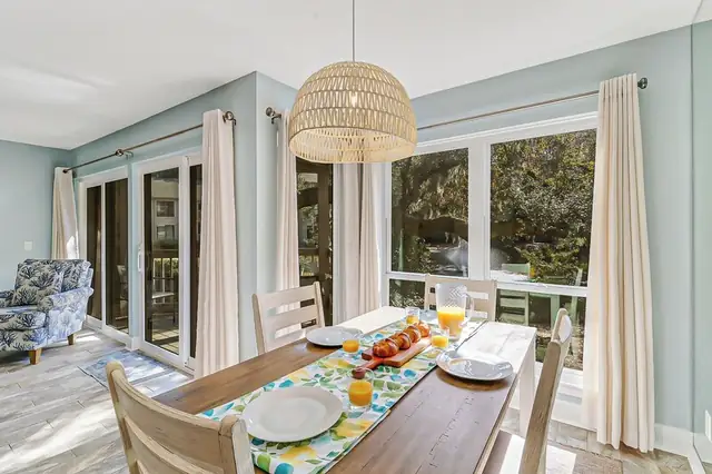 Dining area at Lighthouse Tennis Villas 2390