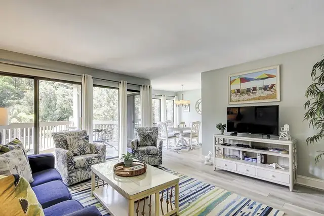 Living room at Lighthouse Tennis Villas 2413
