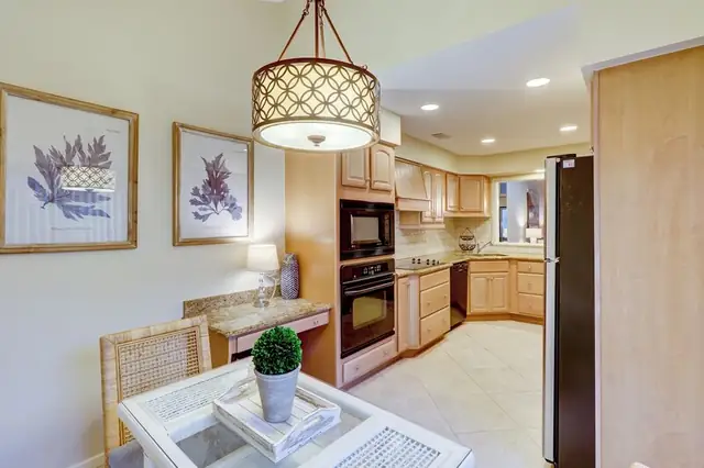 Kitchen at Ocean Course Villas 552