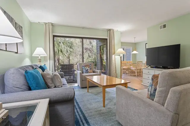 Living room at Racquet Club Villas 2322