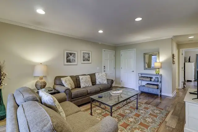 Living room at Racquet Club Villas 2358