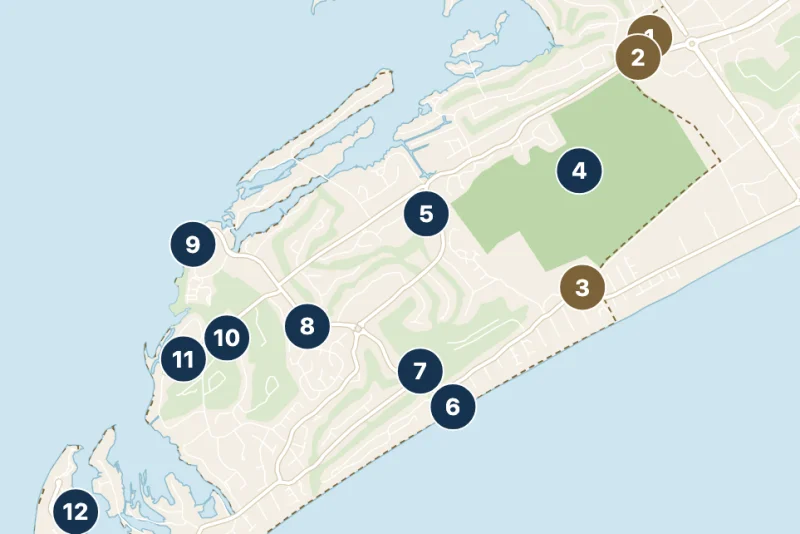 Sea Pines Map