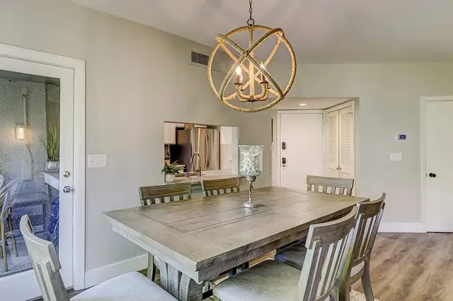 Dining area at Anchorage Villas 7485