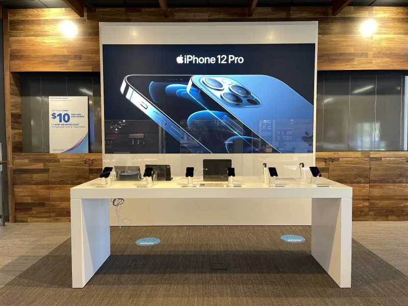 The AT&T store at Shelter Cove Towne Centre on Hilton Head Island