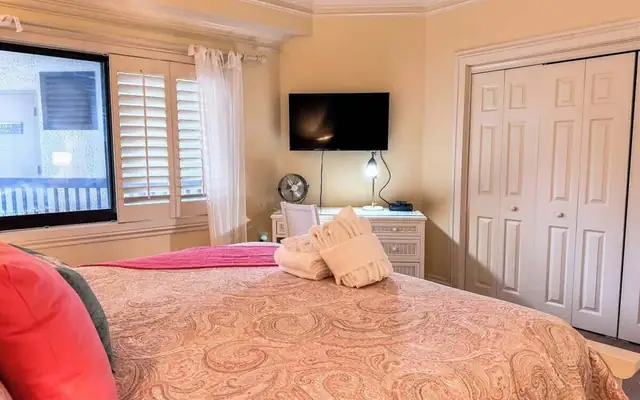 Bedroom at Captains Quarters 206