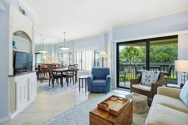 Living room at Captains Quarters 207
