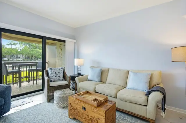 Living room at Captains Quarters 207