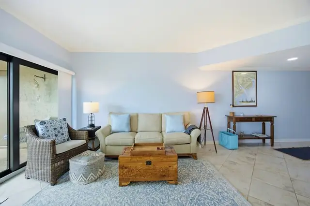 Living room at Captains Quarters 207