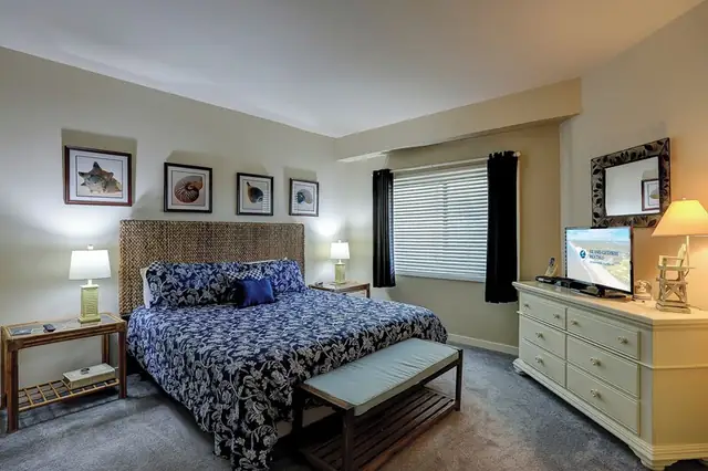 Bedroom at Captains Quarters 226