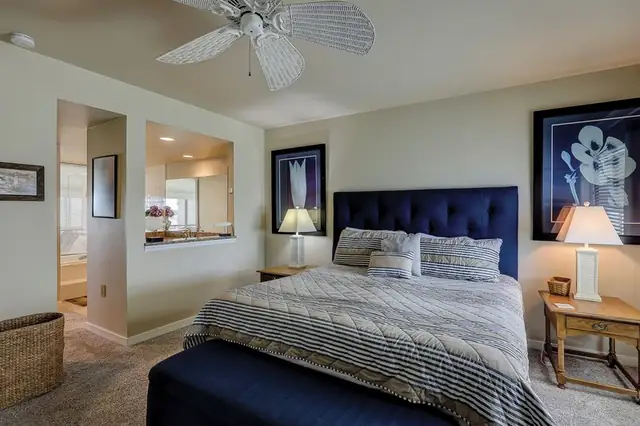 Bedroom at Captains Quarters 226