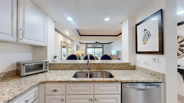 Kitchen at Captains Quarters 240