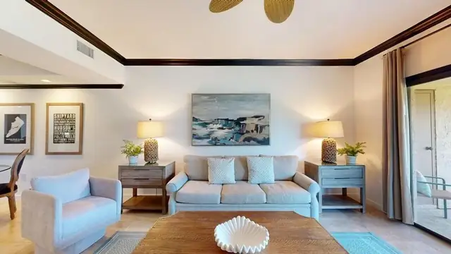 Living room at Captains Quarters 240