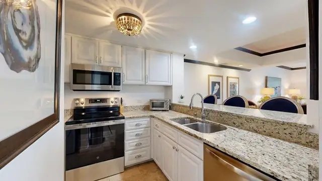 Kitchen at Captains Quarters 240