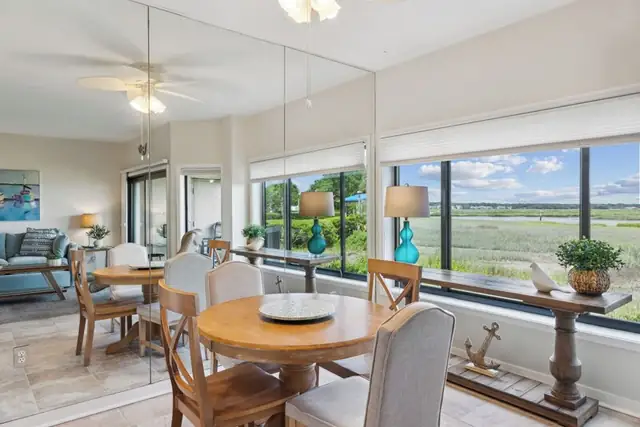 Dining area at Captains Quarters 241