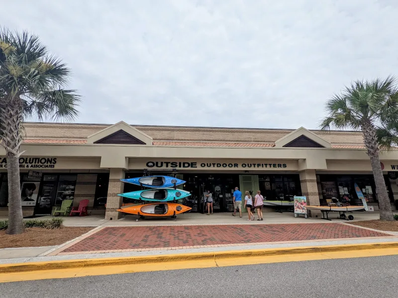 Outside Hilton Head