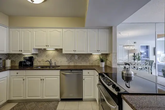 Kitchen at Yacht Club Villas 7526