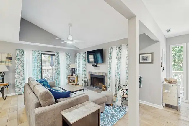 Living room at Beachwalk 149