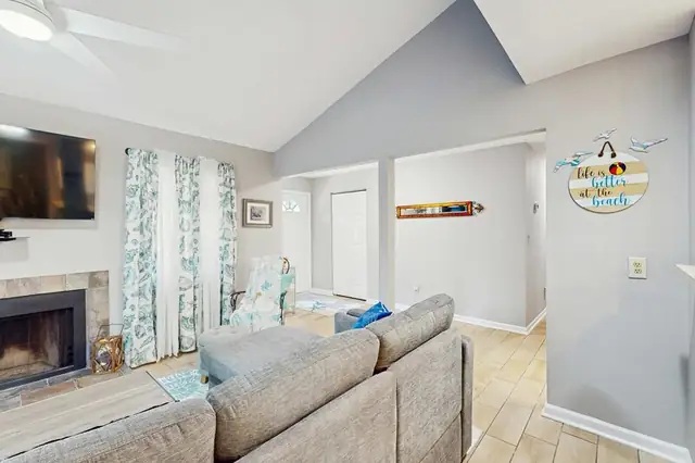 Living room at Beachwalk 149