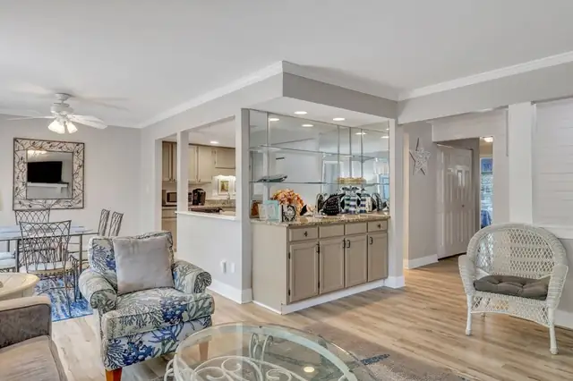 Living room at Beachwalk 136