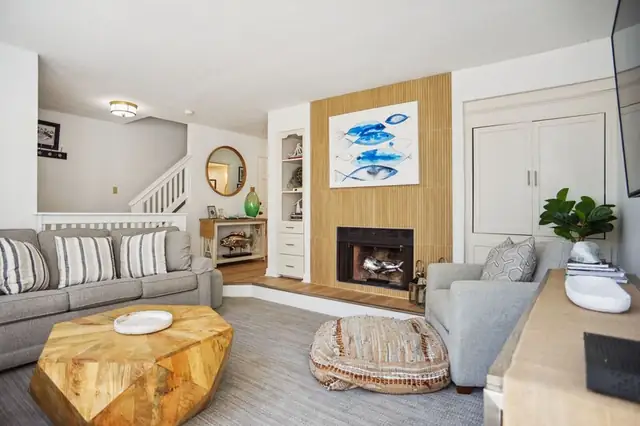 Living room at Beachwalk 209