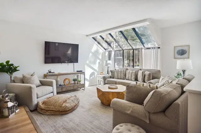 Living room at Beachwalk 209