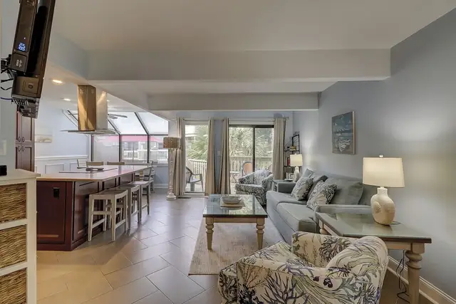 Living room at Beachwalk 146