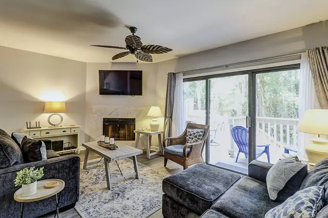 Living room at Beachwalk 208