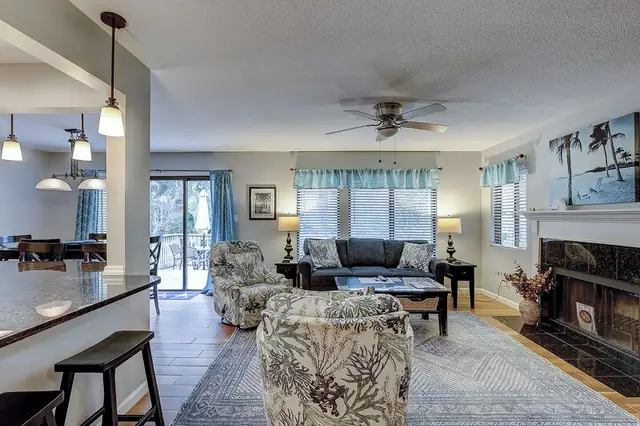 Living room at Beachwalk 105