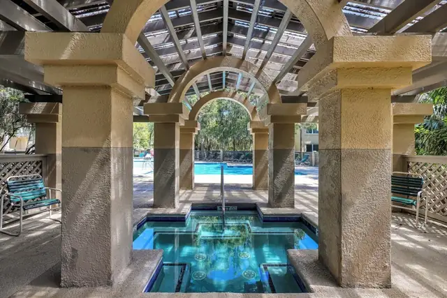 Spa pavilion at Colonnade Club