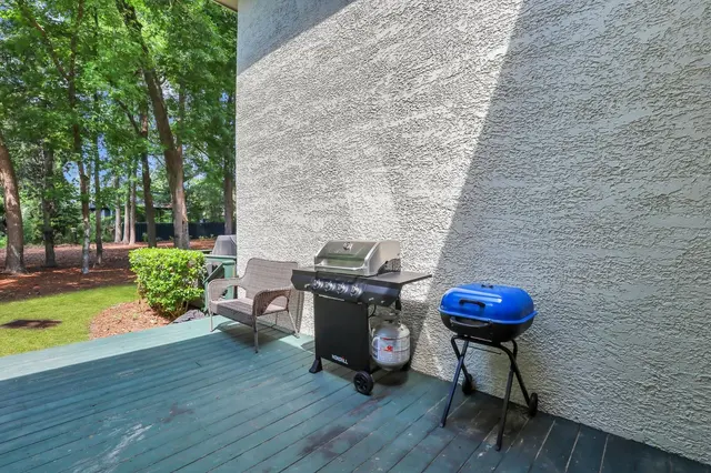 Outdoor space at Harbourmaster 206