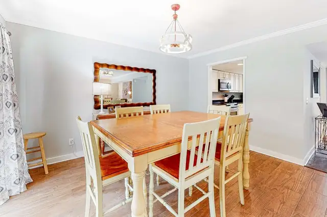 Dining area at Shipmaster 1805
