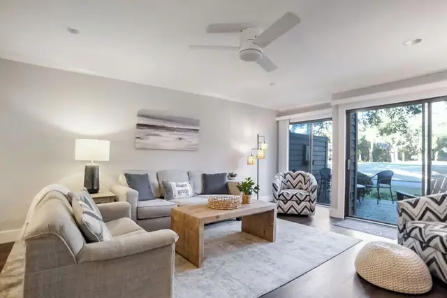 Living room at The Greens 127