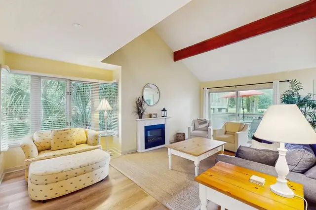 Living room at Windward Village 109
