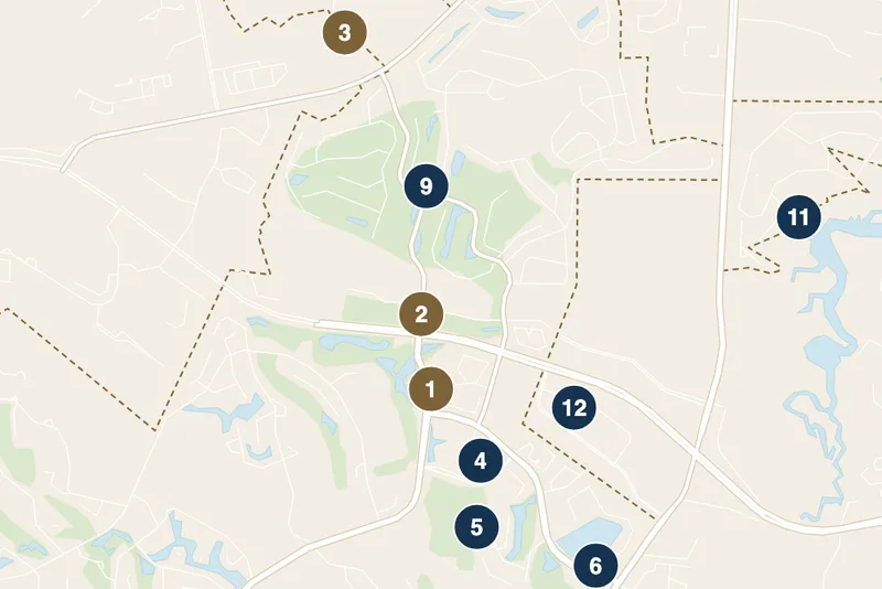Sun City Hilton Head map