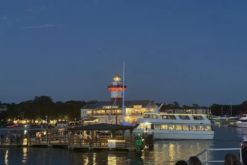 Take a sunset dinner cruise