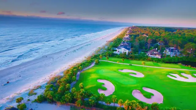 Video still of the golf course at Robert Trent Jones Oceanfront Golf Course