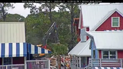 Timelapse of the old Jake's Cargo building at South Beach